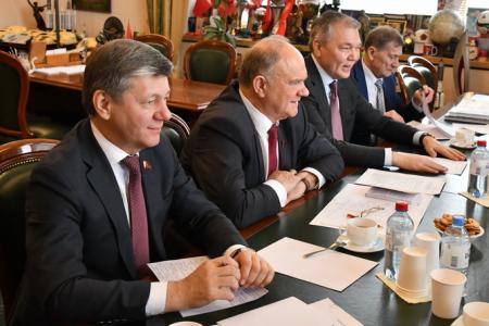 Г.А. Зюганов встретился с делегацией ЦК КПК