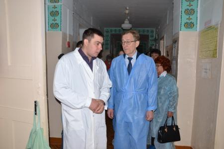 Владимир Поздняков побывал в одной из районных  больниц Забайкальского края