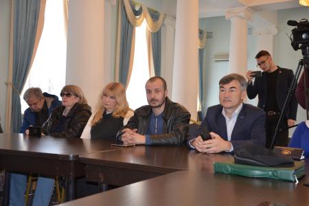 Состоялась встреча севастопольцев с Максимом Шевченко