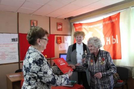 Саратовская область. Ольга Алимова встретилась с членами общественной организации "Дети войны"