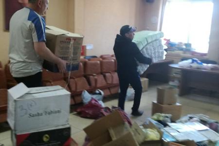 Коммунисты и «Добровольцы Забайкалья» организовали сбор гуманитарной помощи погорельцам