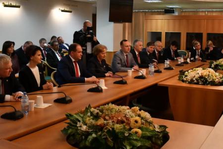 Д.Г. Новиков встретился с молдавскими парламентариями