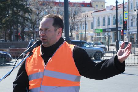 В Омске прошел митинг обманутых дольщиков