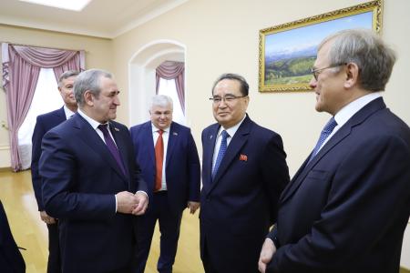 Казбек Тайсаев посетил Корейскую Народно-Демократическую Республику в составе делегации Государственной Думы