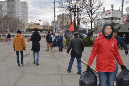 Ленинский субботник в Барнауле