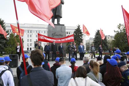 Коммунисты ЛНР отметили 149-ю годовщину со дня рождения В.И. Ленина