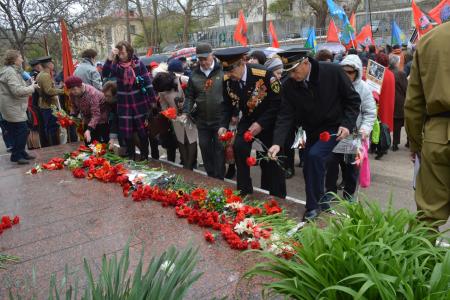Севастопольские коммунисты приняли участие в праздновании освобождения Балаклавы от немецко-фашистских войск