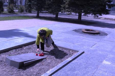 Саратов. Ленин жил! Ленин жив! Ленин будет жить!