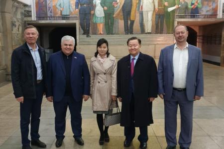 Казбек Тайсаев посетил Корейскую Народно-Демократическую Республику в составе делегации Государственной Думы