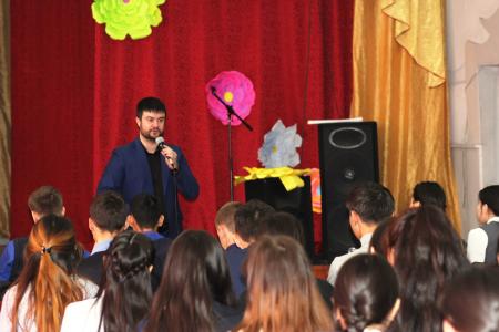 Тува. Открытый урок в день рождения Ленина