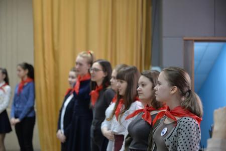 В Центральном районе Новосибирска приняли первых пионеров