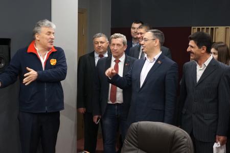Павел Грудинин встречал оренбуржцев