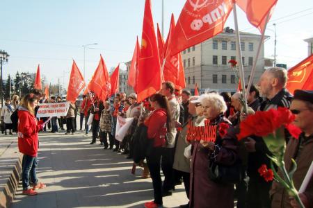Коммунисты города Иваново отметили 149-ю годовщину со дня рождения В.И. Ленина