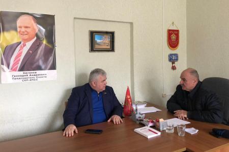 Состоялась рабочая поездка Казбека Тайсаева в Республику Южная Осетия