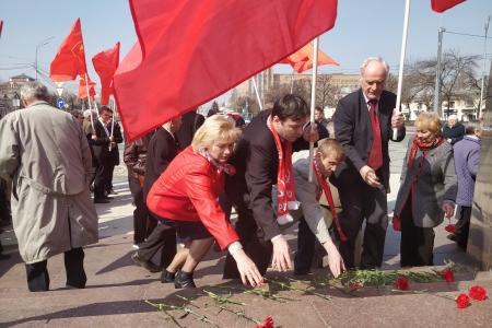 День рождения В.И. Ленина в Рязани