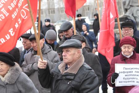 В Якутии прошли акции протеста в защиту социальных прав граждан