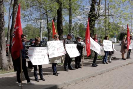 В Перми прошел пикет в поддержку П.Н. Грудинина