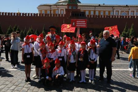 Дети с Северного Кавказа приняли участие в торжественном приеме в пионеры