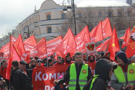 Горячий Первомай в Тюмени