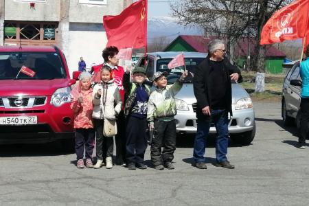 На Камчатке прошел автопробег в честь Дня Великой Победы