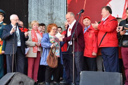 Г.А. Зюганов на митинге в Москве: Курс нынешней власти – это курс провала и позора!