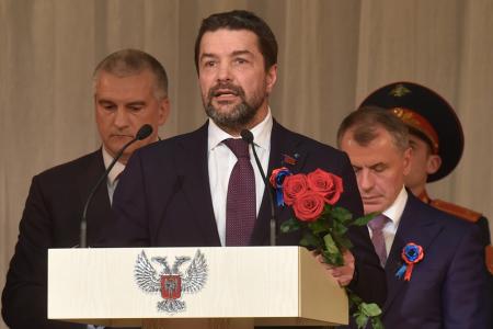 Казбек Тайсаев, Александр Ющенко, Виктор Губарев, Владимир Родин, Юлия Михайлова, Юлий Якубов с 10 по 12 мая приняли участие в праздничных мероприятиях в ДНР и ЛНР