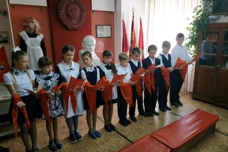 Приморский край. В Большом Камне прошел прием в ряды Пионерии