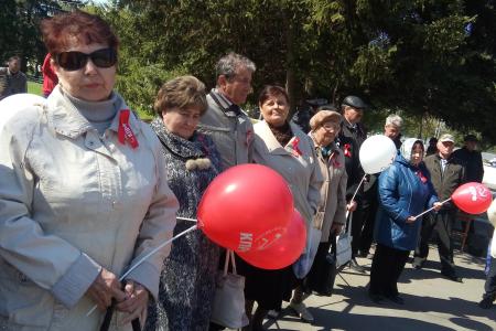 Саратовская область. Первомай в Балашове