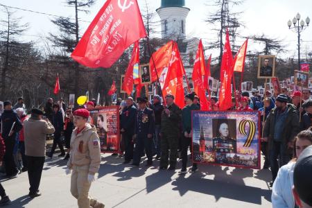 Магаданские коммунисты достойно отметили День Победы
