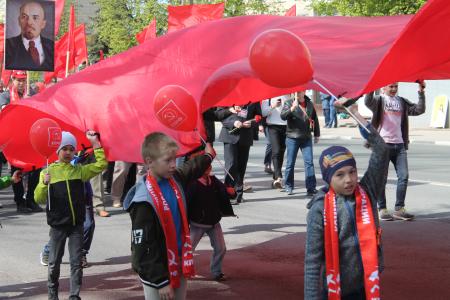 День солидарности трудящихся в Пскове