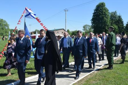 Московская область. Александр Наумов принял участие в торжественных мероприятиях в честь 350-летия спуска на воду первого российского военного корабля «Орел» и российского флага