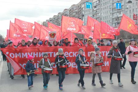 Горячий Первомай в Тюмени