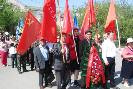 Курганские коммунисты провели серию меропрятий в честь Великой Победы