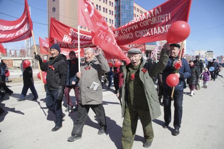 В Якутии отметили День солидарности трудящихся