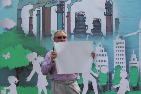 В Пскове состоялся митинг против строительства химзавода