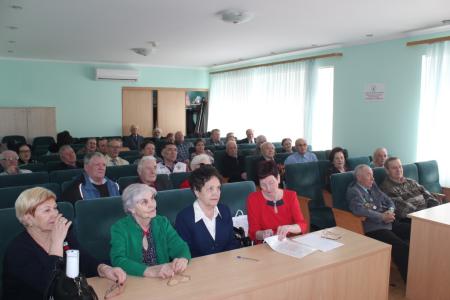 Депутат Тюменской областной Думы Т.Н. Казанцева поздравила ветеранов совета землячеств Тюменской области с Днем Победы