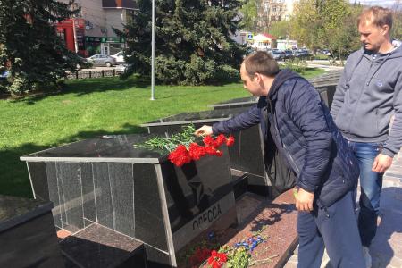 Тульские коммунисты почтили память убитых в одесском Доме профсоюзов пять лет назад