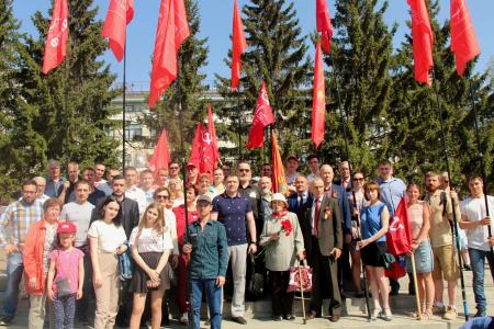 Празднование 74-ой годовщины Великой Победы в Челябинске
