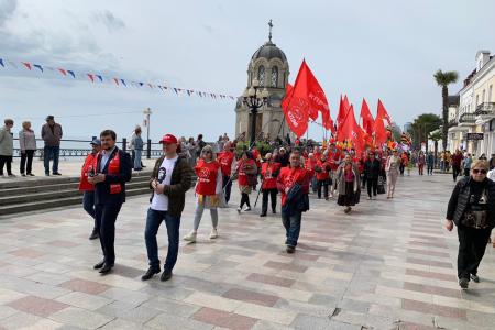 Республика Крым. Первомай в Ялте
