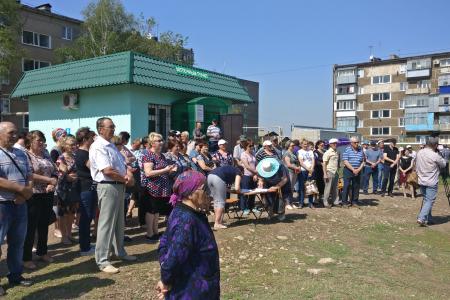 Оренбургская область. В посёлке Красный Коммунар состоялся митинг протеста КПРФ 