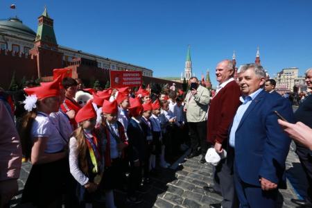 Дети с Северного Кавказа приняли участие в торжественном приеме в пионеры
