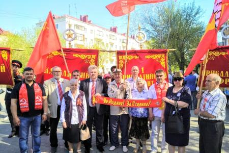 Курганские коммунисты провели серию меропрятий в честь Великой Победы