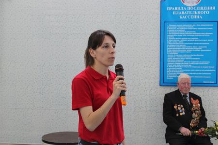 В Белгороде комсомольцы провели урок «Знамя нашей Победы» в спортивной школе олимпийского резерва