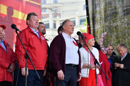 Г.А. Зюганов на митинге в Москве: Курс нынешней власти – это курс провала и позора!
