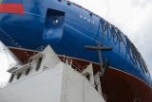 Николай Харитонов принял участие в торжественной церемонии спуска на воду одного из самых больших и самых мощных атомоходов в мире – атомохода «Урал»