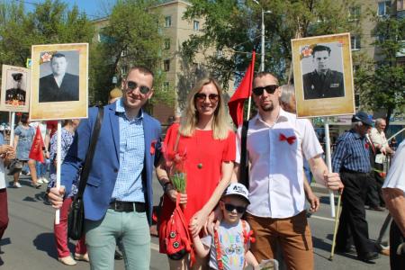 Пензенские коммунисты отметили День Победы Сталинским маршем