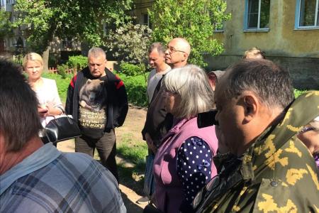 Тульская область. Олег Лебедев провёл встречу в городе Советске Щекинского района 