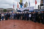 Николай Харитонов принял участие в торжественной церемонии спуска на воду одного из самых больших и самых мощных атомоходов в мире – атомохода «Урал»