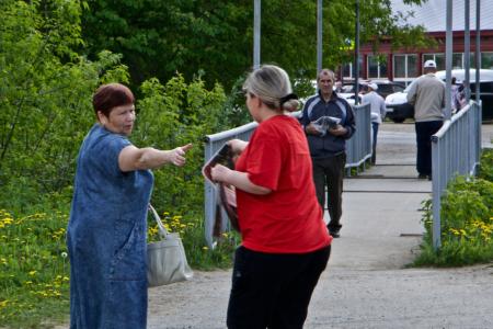 Пермский край. Село Уинское солидарно с Грудининым и совхозом им. Ленина