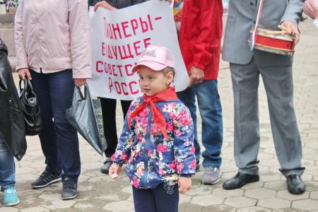 Еврейская АО. Биробиджанские коммунисты отпраздновали День пионерии